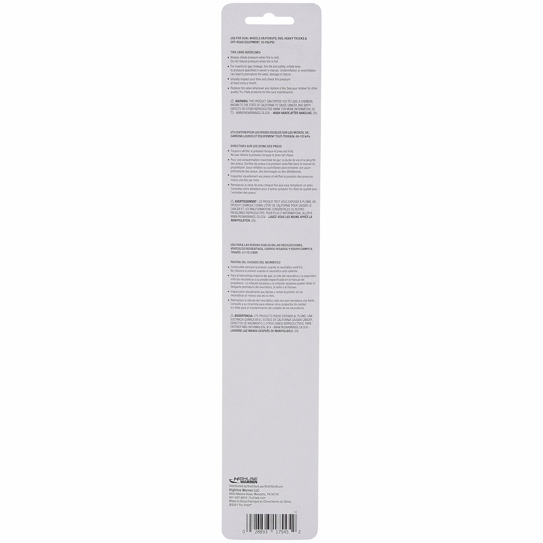 Tru Flate 17-545 Tire Pressure Gauge||17-545_2.Jpg||87||t2f17545||2245804