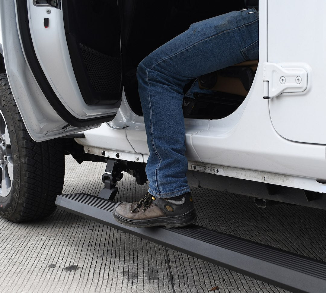 Product of Go Rhino 20451687T E-Board E1 Running Board