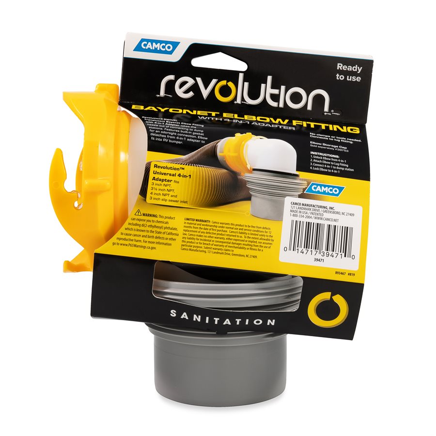 Product of Camco 39471 Sewer Hose Connector