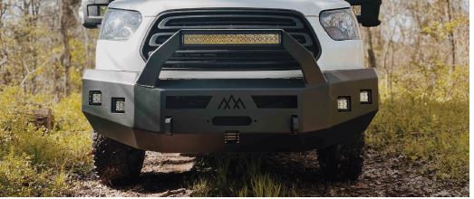 Product of Backwoods Adventure Mods BWFT6F-103XXLLB Nomad Aluminum Powder Coated Bumper