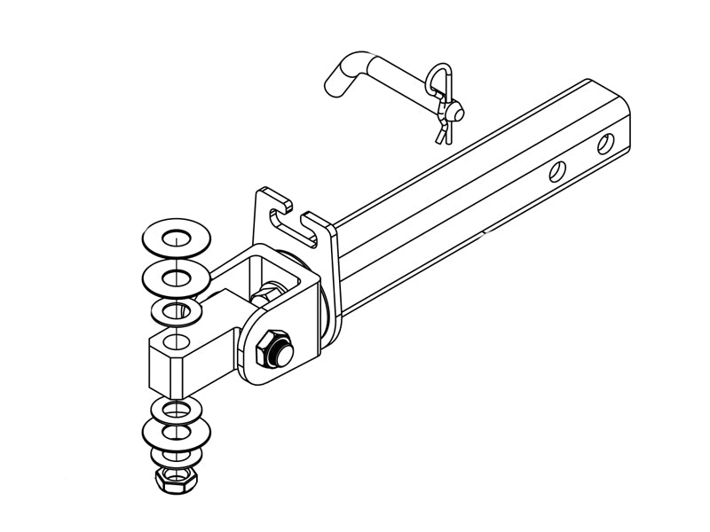 Product of Blue Ox Bx88438 Tow Bar Hitch Connector