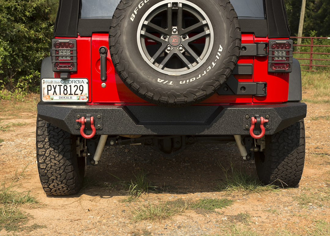 Product of Rugged Ridge 11548.20 SPARTAN™ Steel Textured Powder Coated Bumper