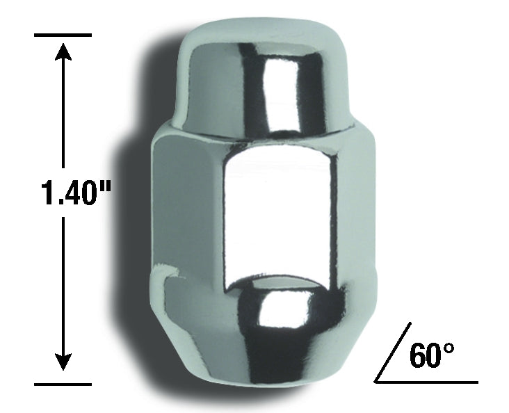 Product of Gorilla 91108 Acorn Bulge 60 Degree Conical Bulge 14x2.0 Lug Nut