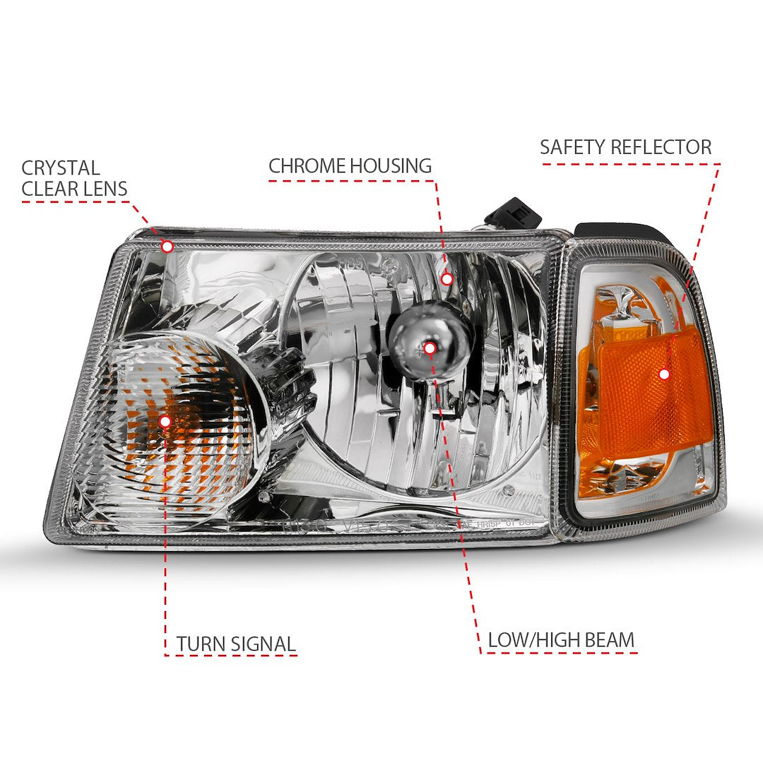 Product of Anzo Usa 111484 Headlight Assembly