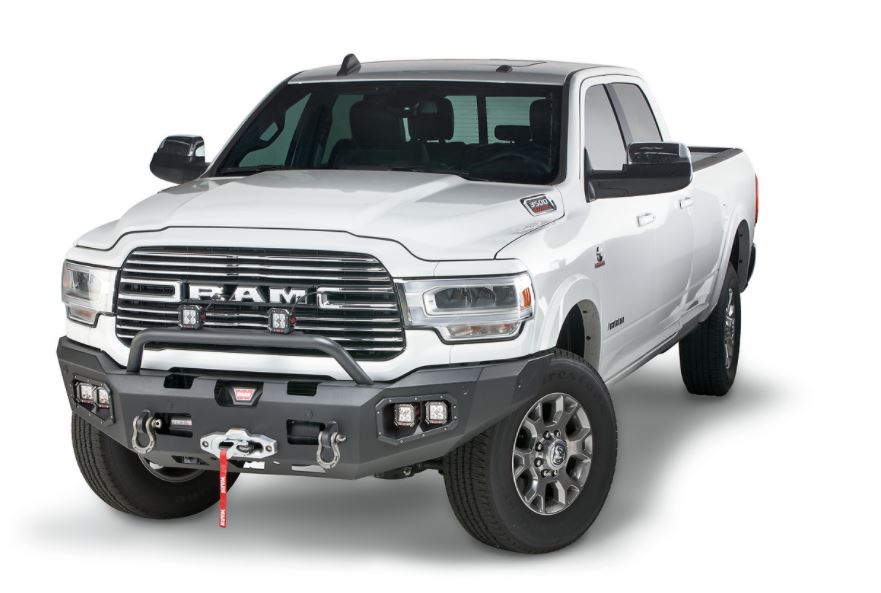 Product of Warn 104256 Ascent Steel Textured Bumper