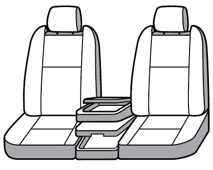Product of Covercraft GTD1398ABCAGY Carhartt® PrecisionFit® Carhartt Gravel Duck Weave Fabric Seat Cover