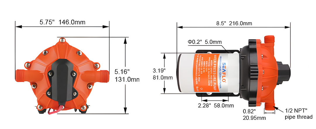 Seaflo Sfdp1-055-060-55 Fresh Water Pump||sfdp1-055-060-55_11.Jpg||95||sflp105506055||2265005