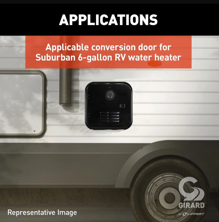 Lippert Components 2022107536 Water Heater Access Door||2022107536_3.Png||88||m6v2022107536||1774313