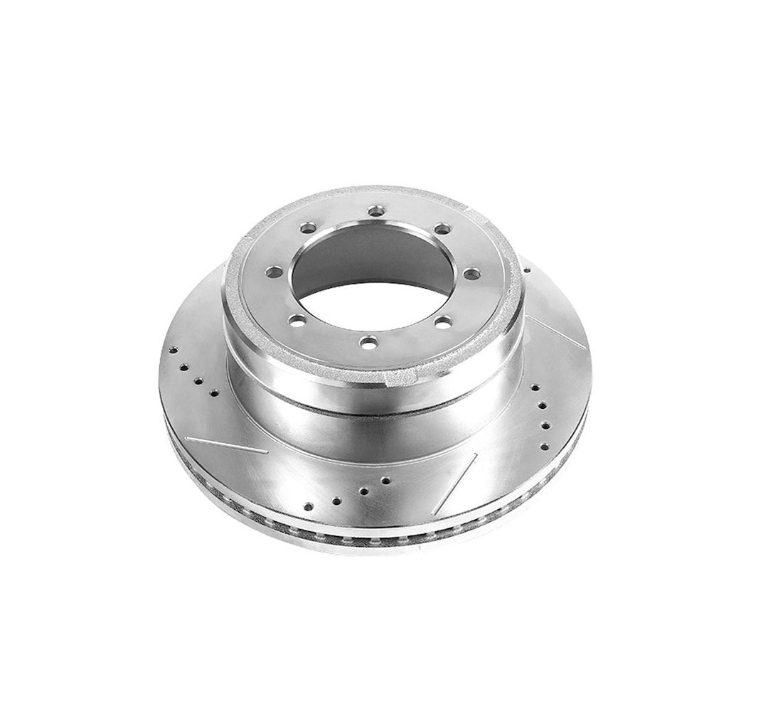 Product of Power Stop AR85154XL Evolution Series Drilled And Slotted 1-Piece Brake Rotor