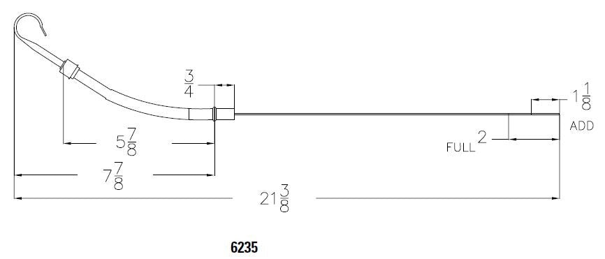 Mr. Gasket 6235 Oil Ditick||6235_Dims.Jpg||86||g126235||1303356