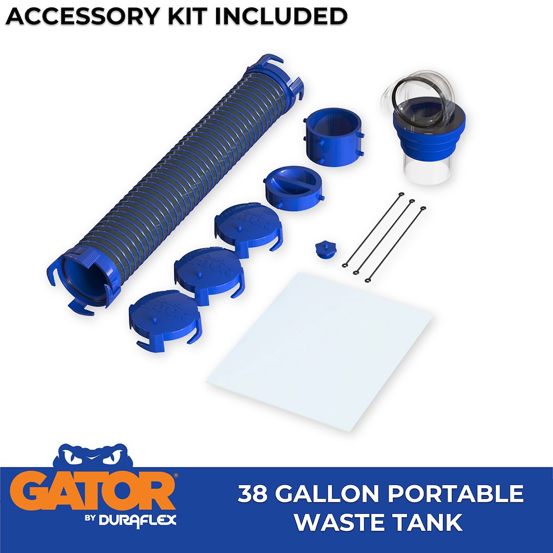 Duraflex 21904g Portable Waste Holding Tank||dur_21904g_38 Gallon Tote Tank_B2c_9.Jpg||93||dur21904g||1624243