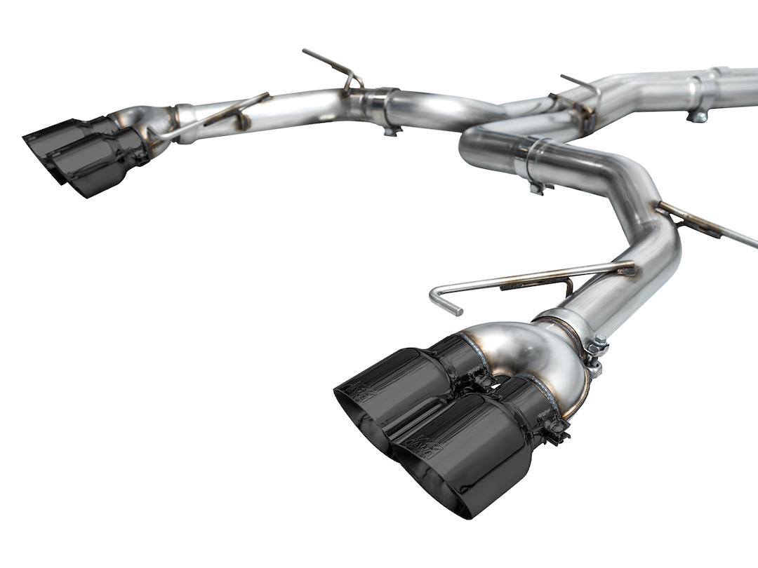 Product of AWE Tuning 3020-43109 Track Edition Cat-Back System Dual Exhaust System Kit