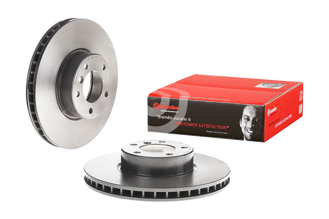 Product of Brembo 09896121C02 Vented 1 Piece Brake Rotor