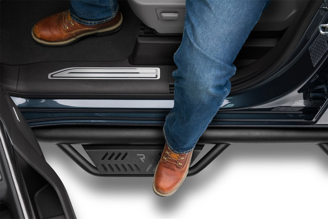 Product of N-Fab HPC1980CC-TX Podium Nerf Bar With Drop Down Steps