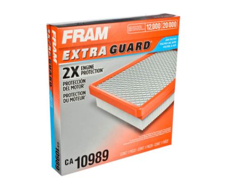 Product of Fram Filter CA10989 Extra Guard® OEM Disposable Air Filter