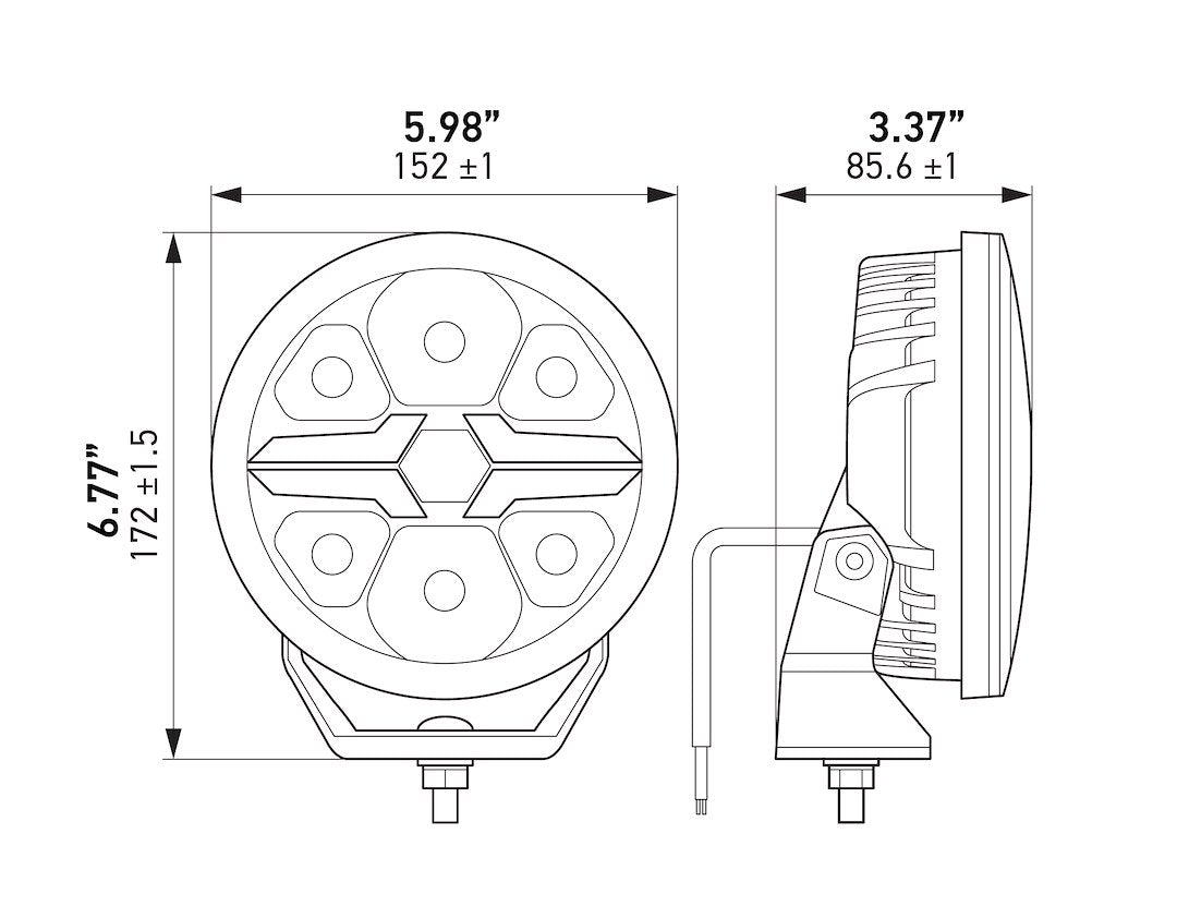 Hella 358228801 Driving/ Fog Light||358228801_6.Jpg||91||h57358228801||1081920