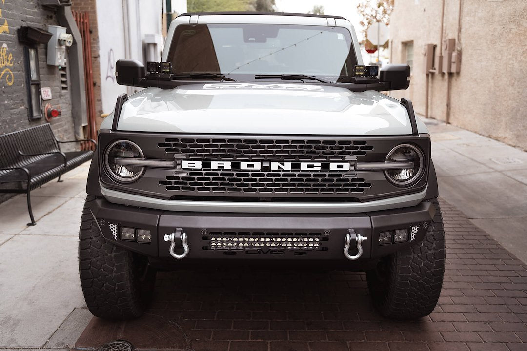 Product of DV8 Offroad FBBR-03 Steel Powder Coated Bumper