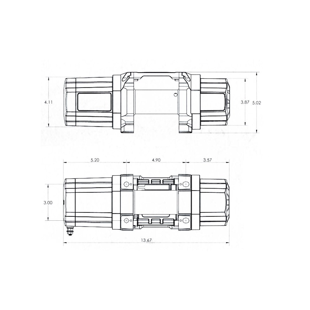 Product of Superwinch 1135250 3500 Pound Vehicle Recovery Winch