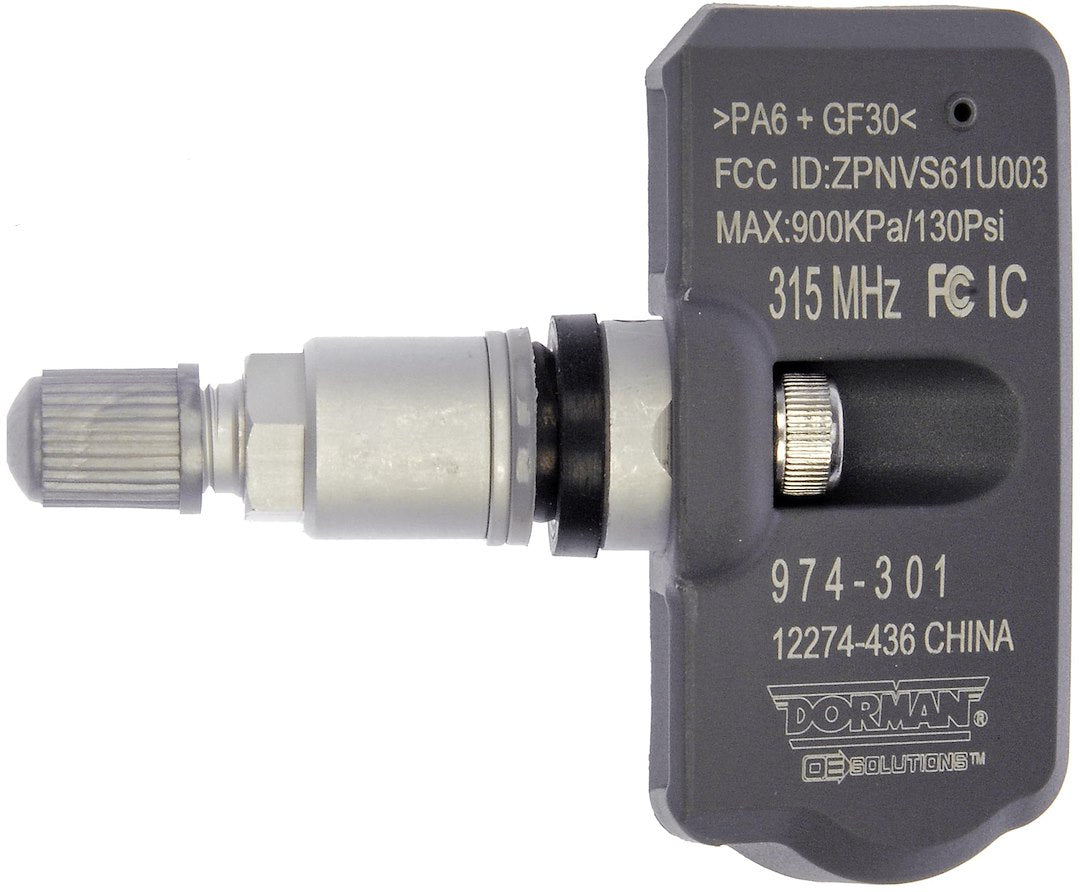 Dorman (Oe Solutions) 974-301 Tire Pressure Monitoring System - Tpms Sensor||974-301-001.Jpg||85||d18974301||1250267