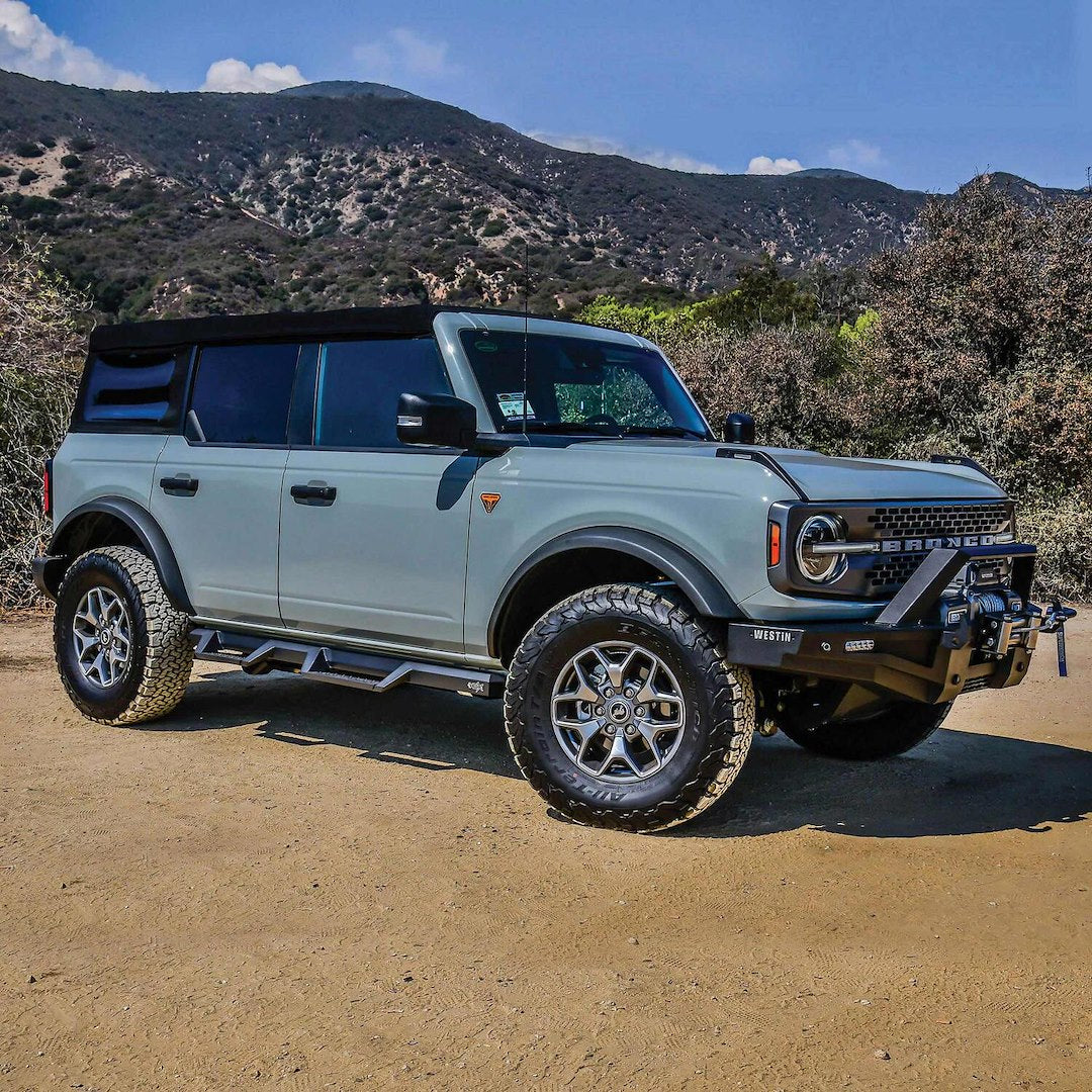 Product of Westin Automotive 56-14195 HDX Nerf Bar With Drop Down Steps