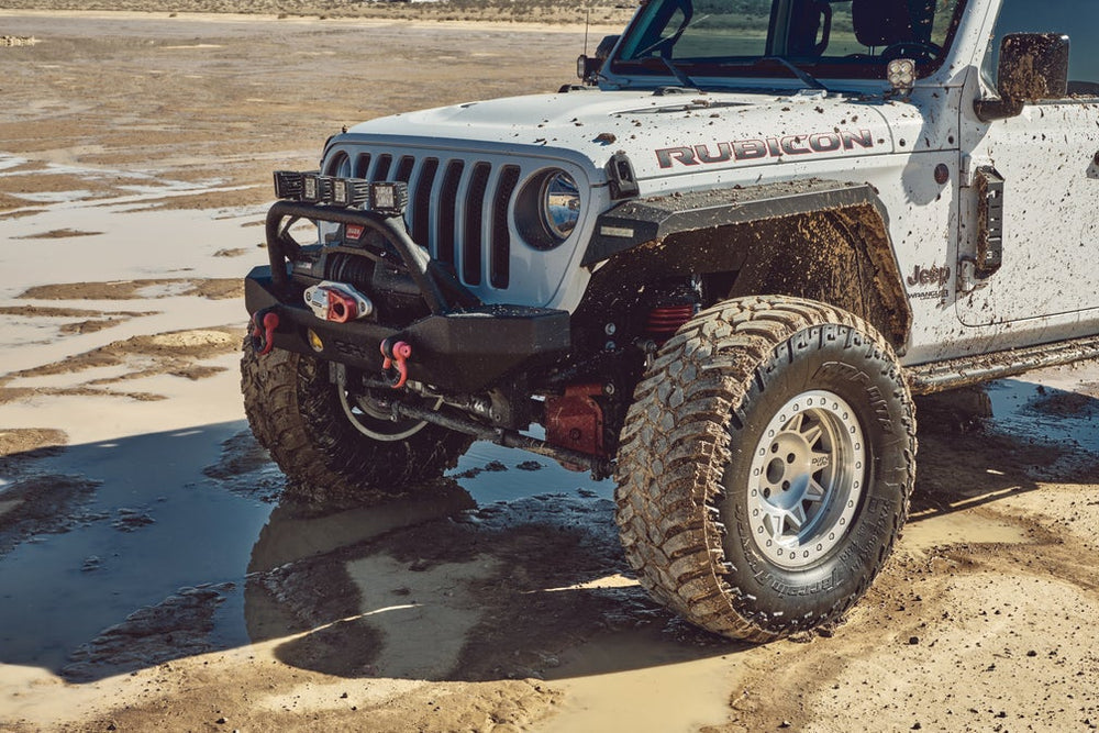 Product of Body Armor JL-6102 Non-Exposed Fasteners Black Fender Flare - Set Of 2