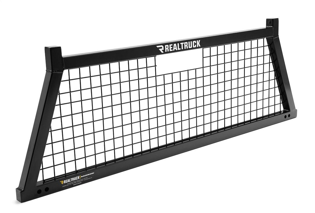 Product of BackRack 10700 Bolt-On Black Powder Coated Mesh Headache Rack