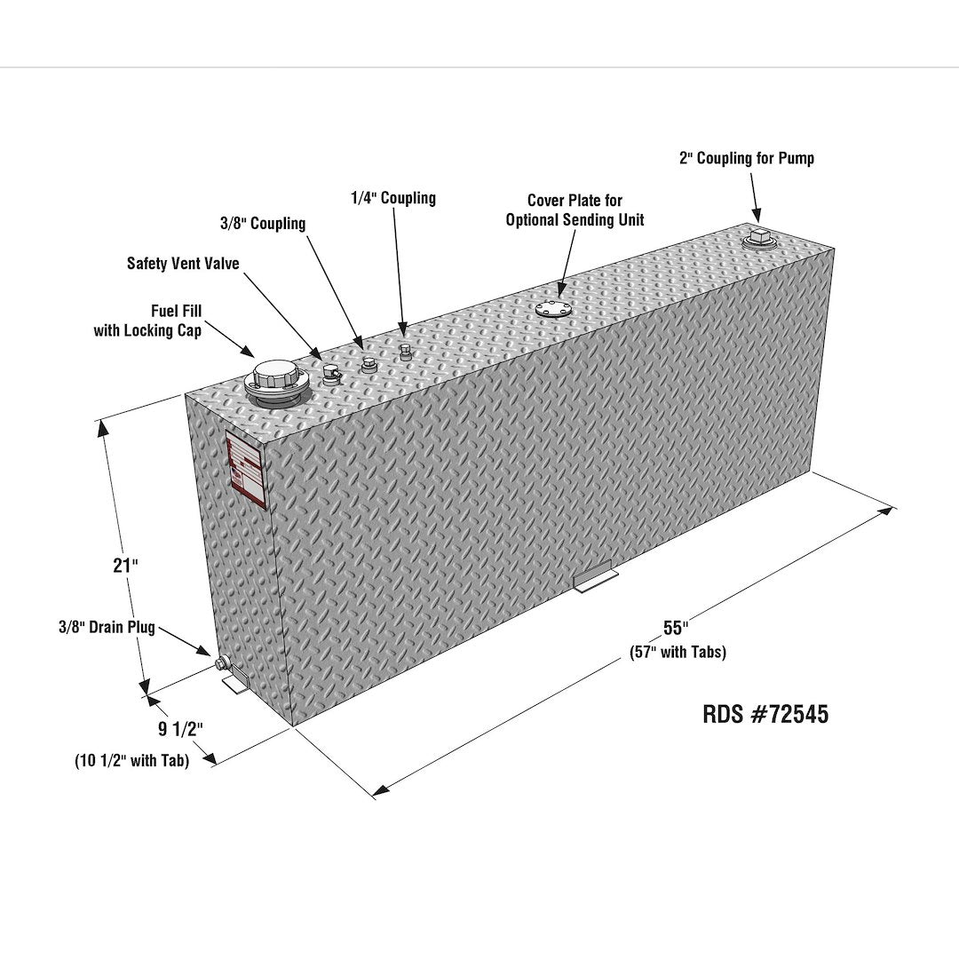 Rds Tanks 72545 Liquid Transfer Tank||72545_1.Jpg||87||rds72545||2437998