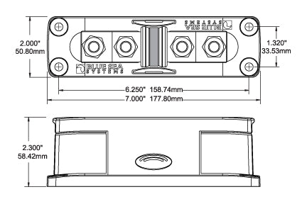 Product of Blue Sea 5502-Bss Fuse Block
