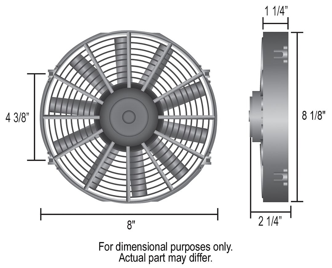 Product of Derale 16908 Cooling Fan