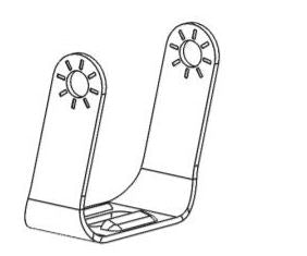 Product of Westin Automotive 58-991pk Driving/ Fog Light Mounting Bracket