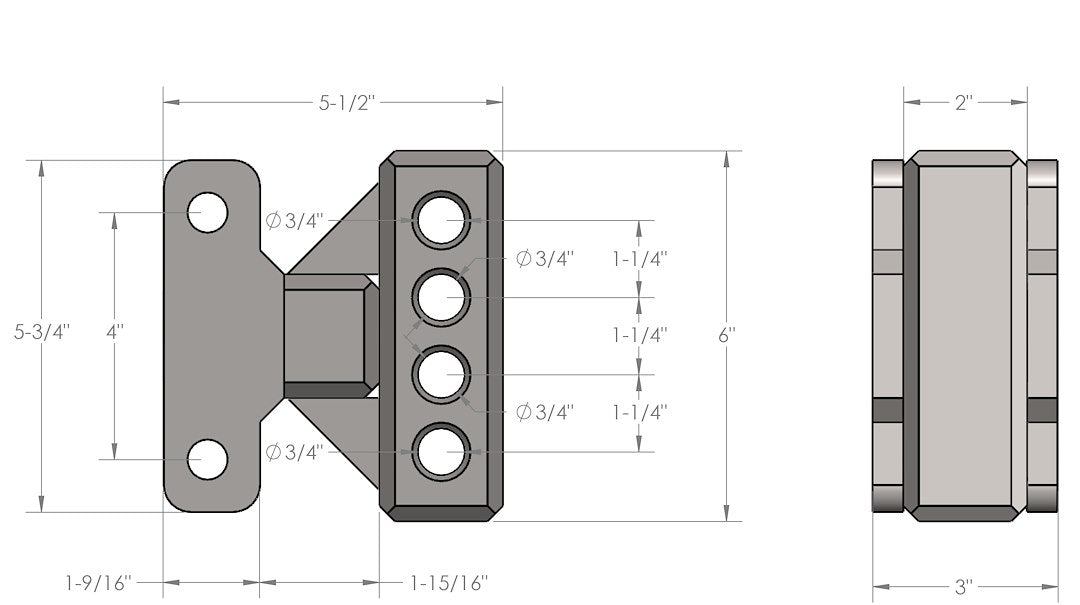 Bulletproof Hitches Weightdist Weight Distribution Hitch Bracket||||87||bphweightdist||2008440