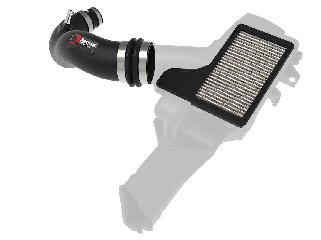 Product of Advanced FLOW Engineering 55-10006D Matte Racing Cold Air Intake w/ White Filter