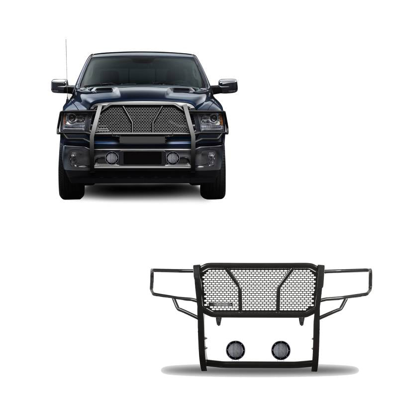 Black Horse Offroad Ru-Dora09-B-Plfb Grille Guard||ru-Dora09-B-Plfb.Jpg||85||blkora09bplfb||2469128