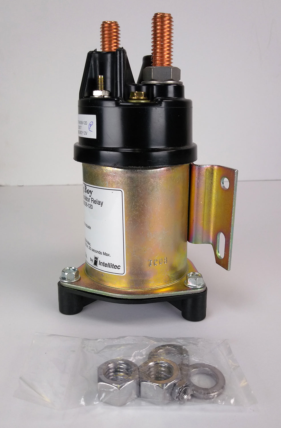 Intellitec 77-90006-120 Battery Isolator Solenoid||77-90006-120_Top.Jpg||87||i6v7790006120||964998