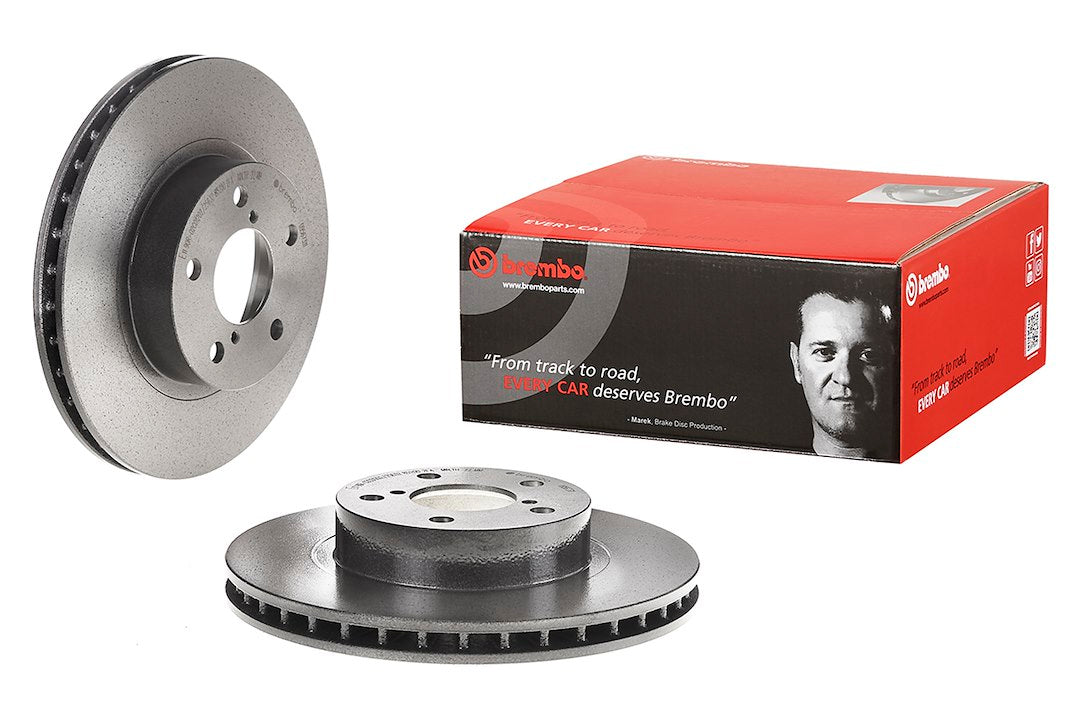 Product of Brembo 09567311C02 Vented 1 Piece Brake Rotor