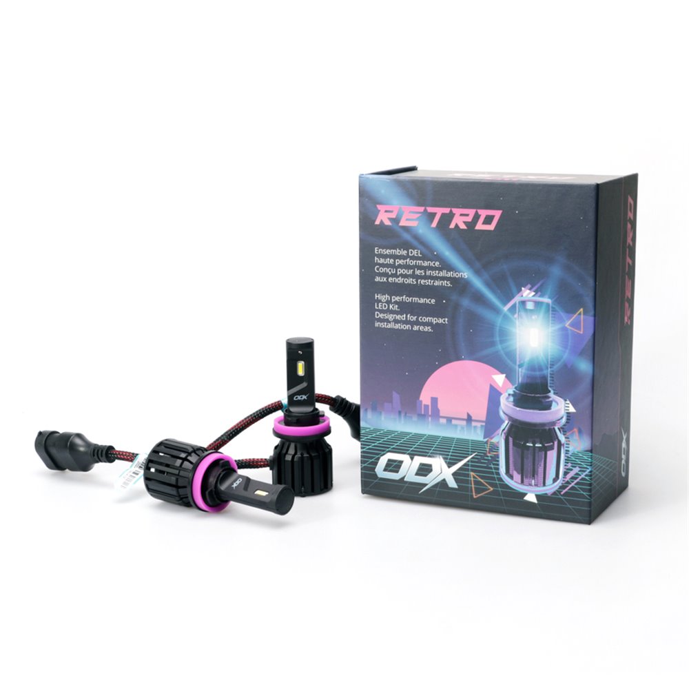 Odx Lighting Ledretro-H11 Headlight Bulb||ledretro-H11_5.Jpg||90||odxretroh11||1065614
