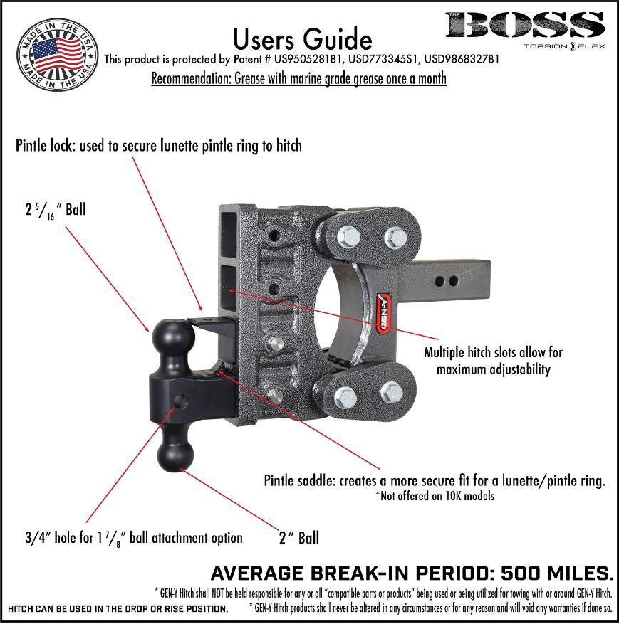 Gen-Y Hitch Gh-1824 Trailer Hitch Ball Mount||gh-1824_3.Jpg||88||gyhgh1824||1759902