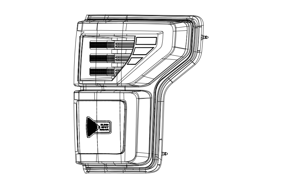 Product of Morimoto LF723 XB Tail Light Assembly