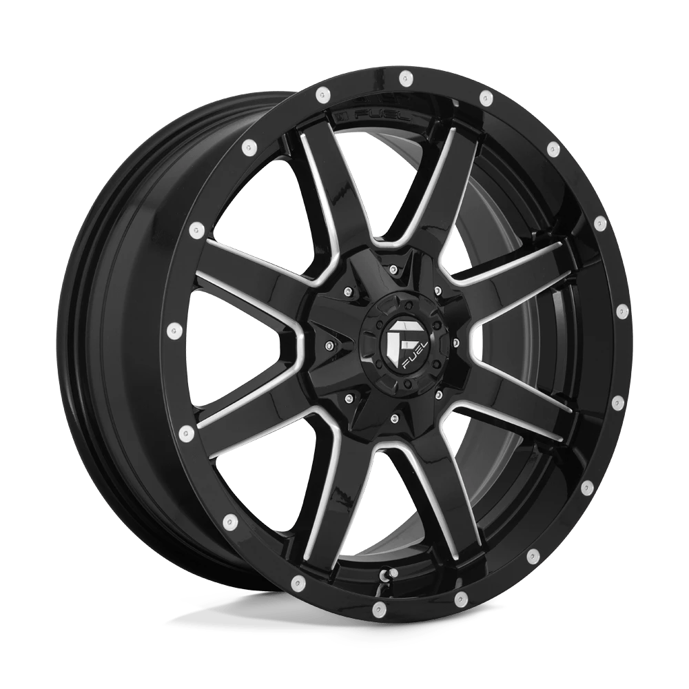 Product of Fuel Off Road 20x10 Black With Natural Accents Wheel - 6x5.31 Bolt Pattern