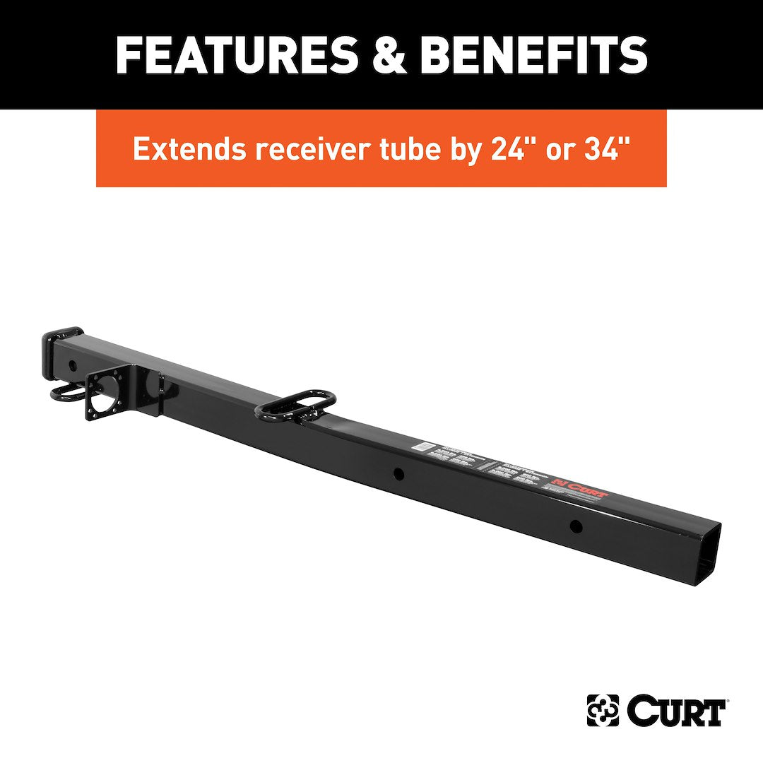 Curt 45048 Trailer Hitch Receiver Tube Adapter||45048_3008x1990_Fb.Jpg||88||c9345048||916535