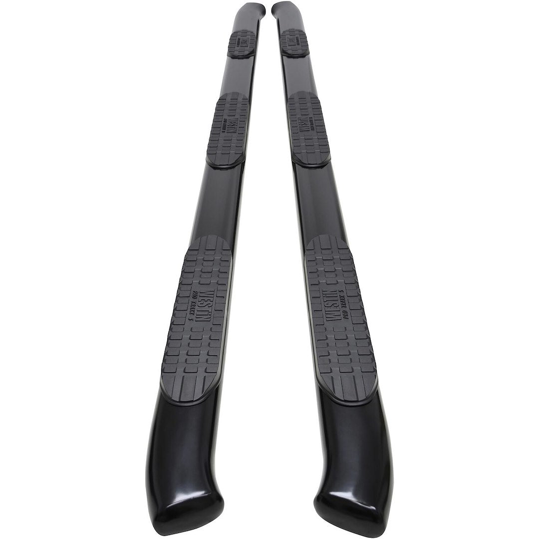 Product of Westin Automotive 21-534775 Black Powder Coated Oval Nerf Bar - Truck Wheel To Wheel