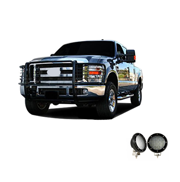 Product of Black Horse Offroad 17GT26MA-PLFB Grille Guard