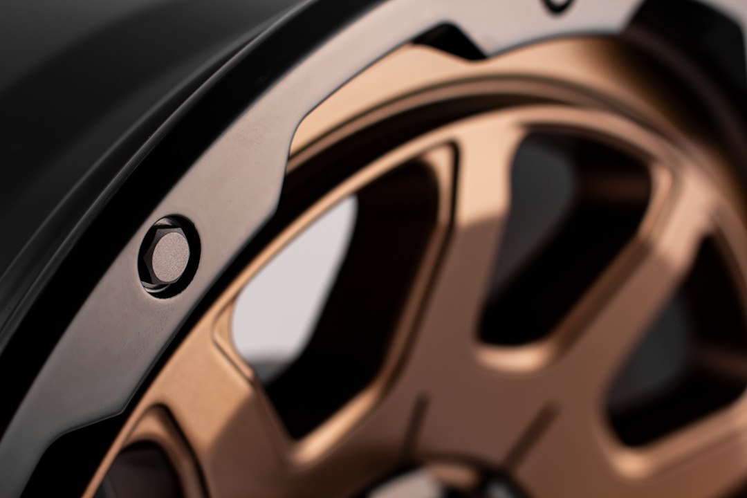 Product of Grid Wheels 20x9 Bronze With Black Lip Wheel - 6x4.72 Bolt Pattern