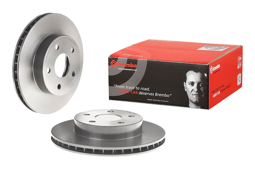 Product of Brembo 09885211C02 Vented 1 Piece Brake Rotor