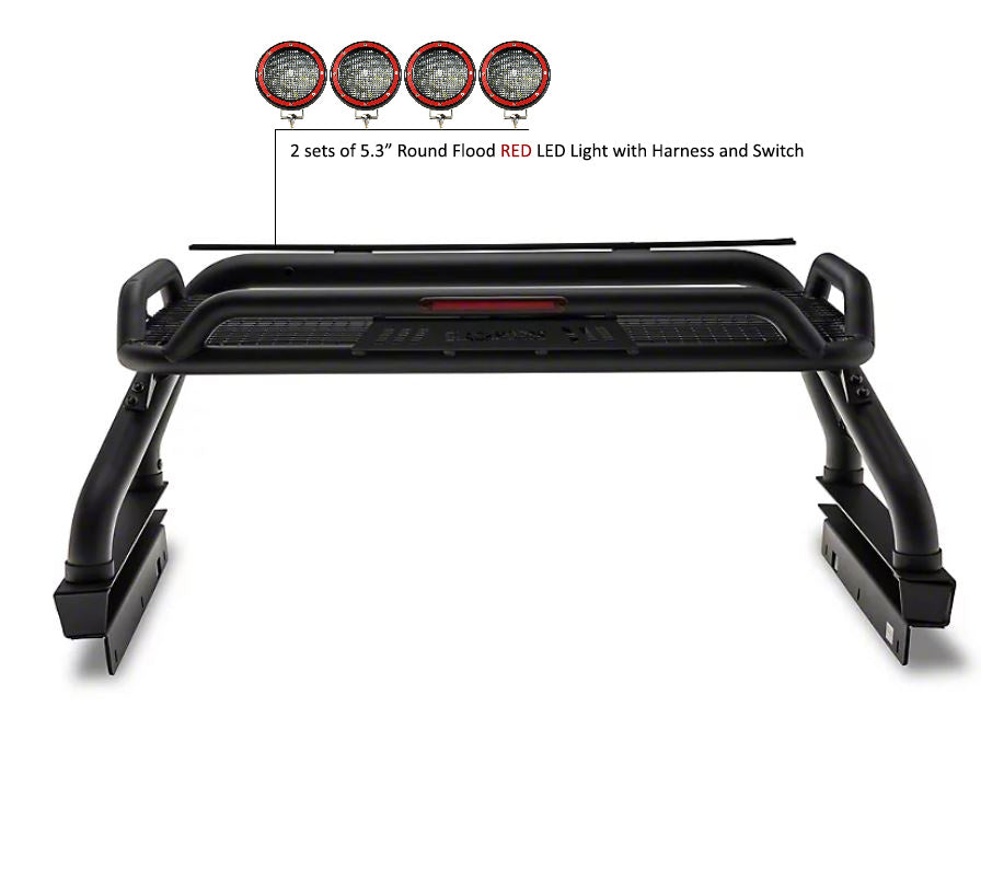 Black Horse Offroad Atrb8bk-Plfr Truck Bed Bar||atrb8bk-Plfr_11.Jpg||95||blkatrb8bplfr||2238048