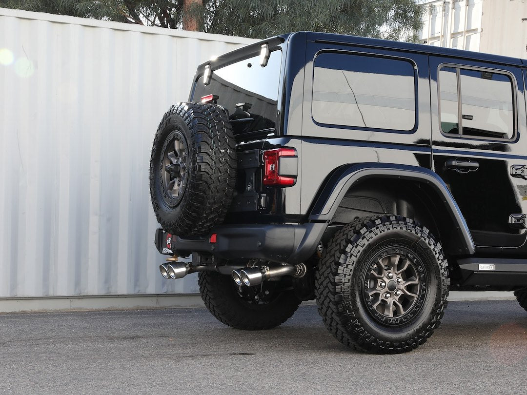 Product of Advanced FLOW Engineering 49-38098-P Vulcan Cat-Back System Dual Exhaust System Kit