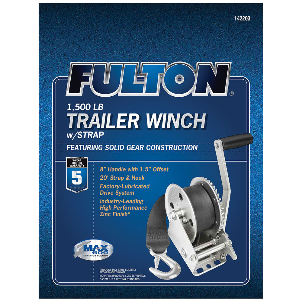 Product of Fulton 142203 Trailer Boat Winch