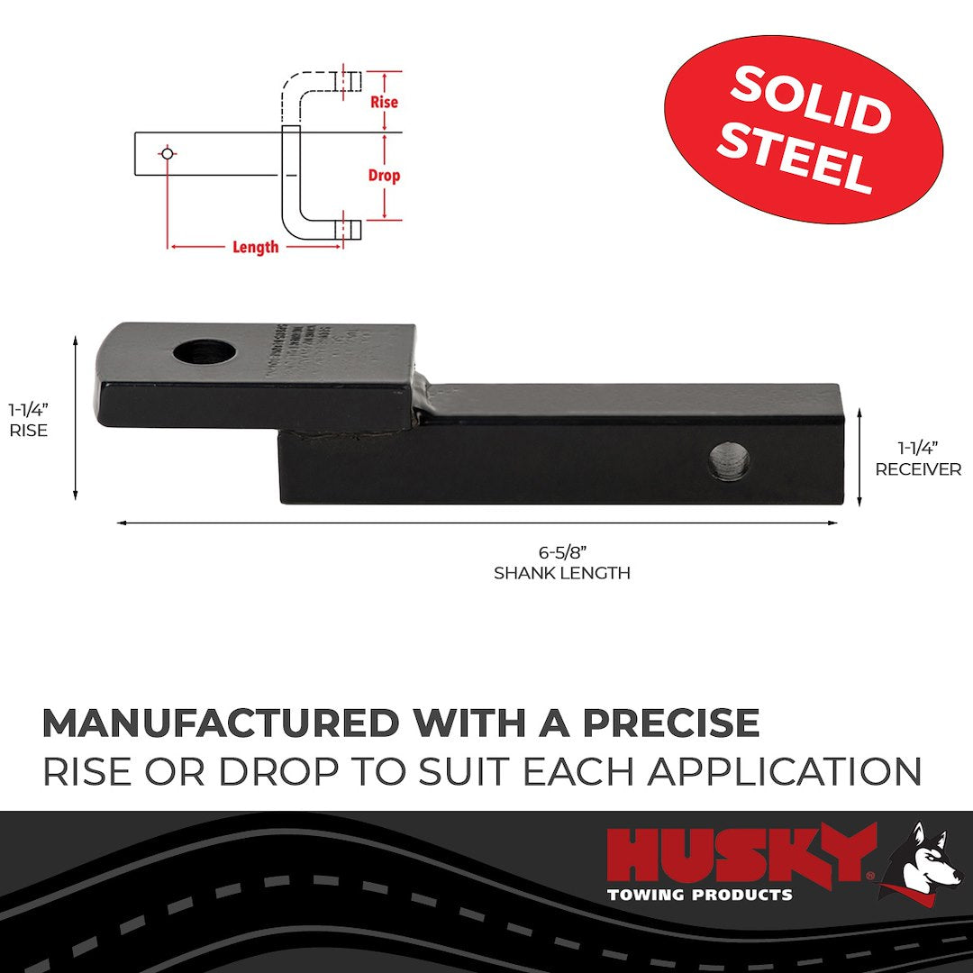 Product of Husky Towing 31341 1-1/4 Inch Receiver Trailer Hitch Ball Mount