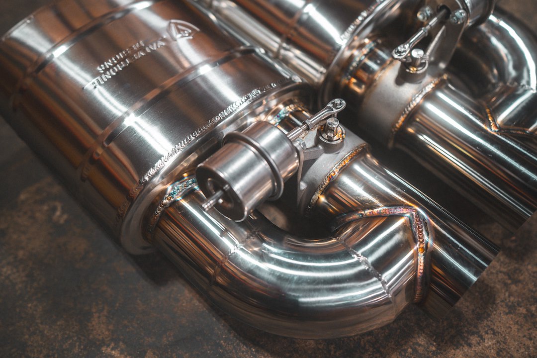 Product of Valvetronic Design UVM.76MM.X2 Exhaust Muffler