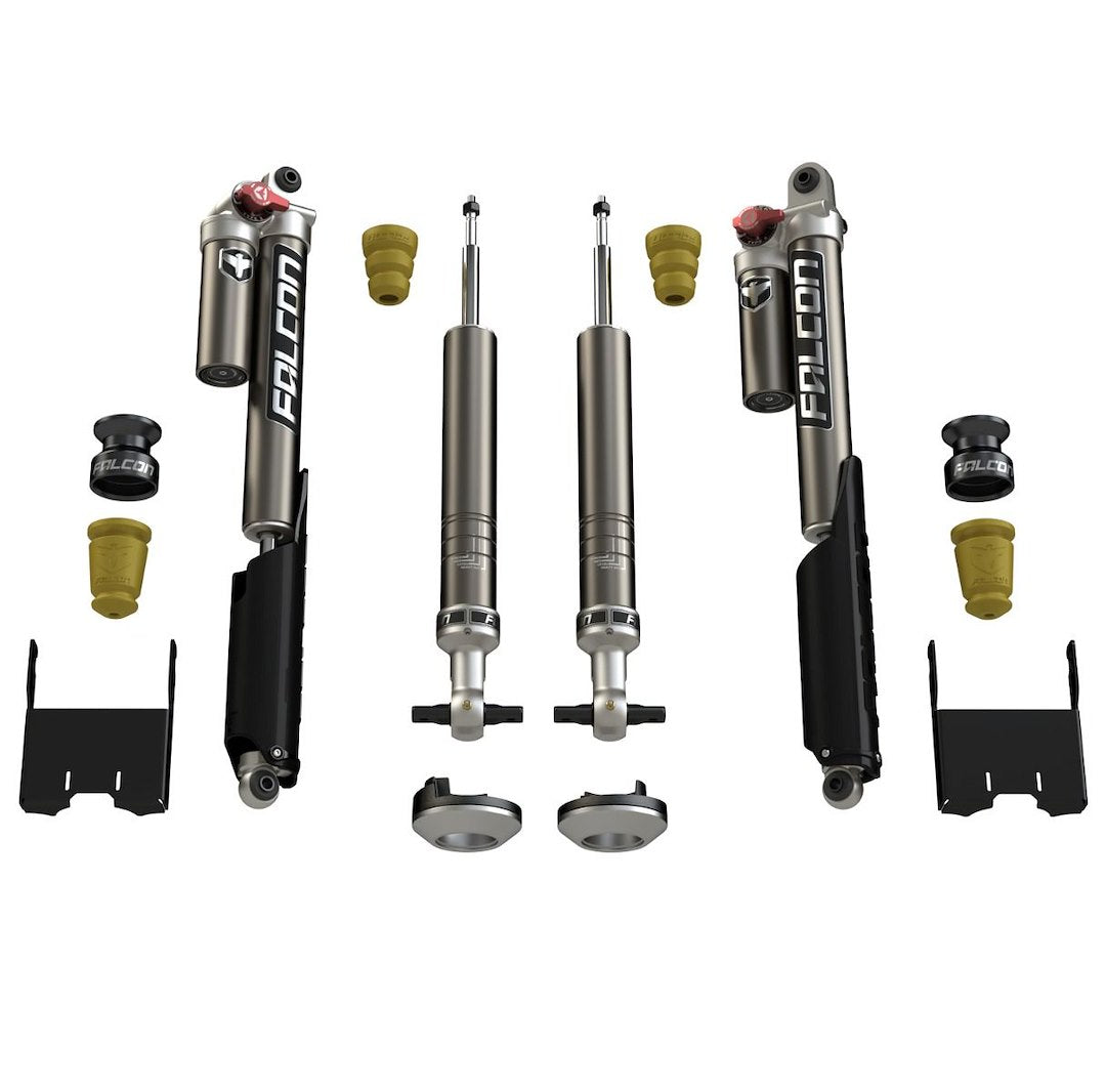 Product of Falcon Shocks 05-04-32-400-002 Leveling Kit Suspension 2 Inch Lift Strut Assembly